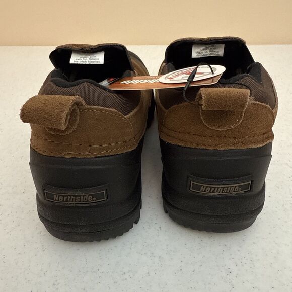 Northside Dawson Shoes Mens Size 10 Brown Polar Suede Slip-On Insulated - Picture 3 of 11